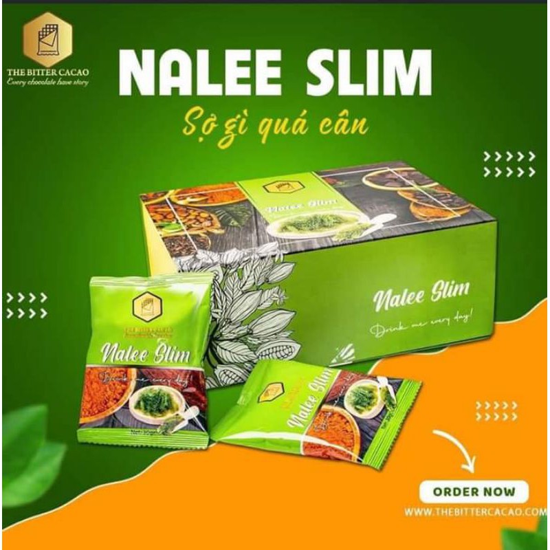 [Chính hãng 100%]CaCao giảm cân NaLee Slim mẫu mới nhất. | BigBuy360 - bigbuy360.vn