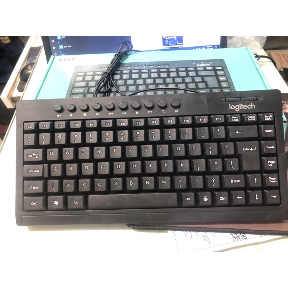 Bàn Phím Mini LOGITECH K260- Thiết Kế Nhỏ Gọn- Tiện Dụng, Bảo Hành 12 Tháng- Hàng Công ty