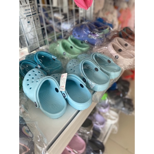 Dép sục Cross Classic cho trẻ em size C12 C13 J1 J2  - DEP