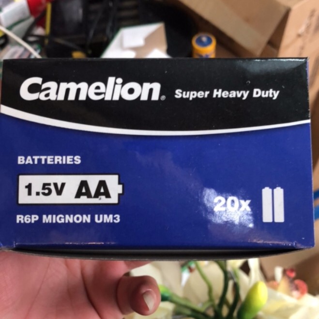 Hộp 40 viên Pin Tiểu AA (2A) Camelion Super Heavy Duty Battery 1.5V