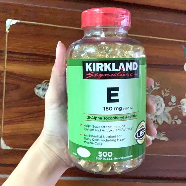 Viên uống Vitamin E Kirkland