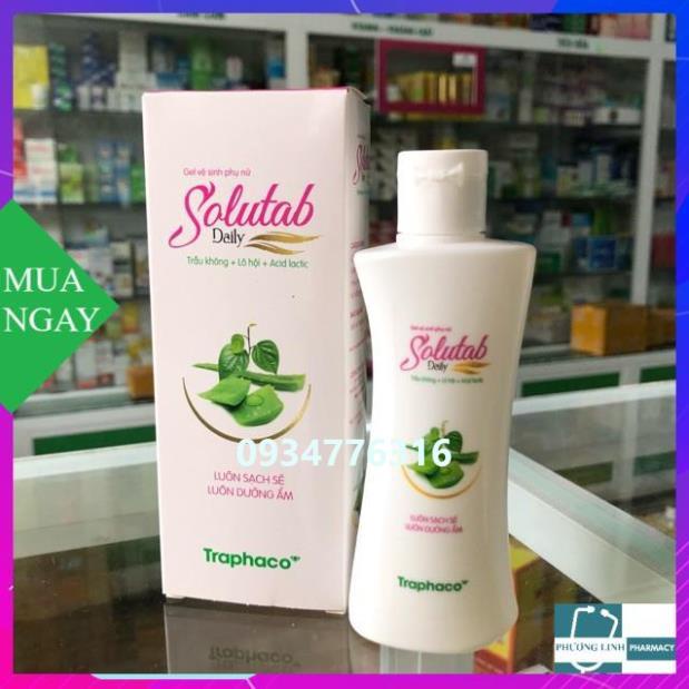 Gel vệ sinh phụ nữ Solutab Daily - Traphaco