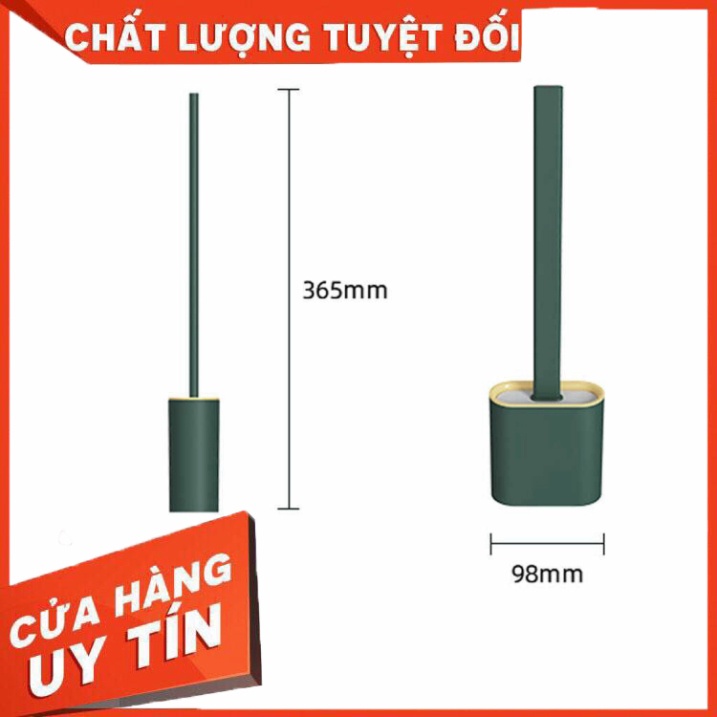 HH Cọ Vệ Sinh Toilet Bồn Cầu Bằng Silicon Tiện Lợi