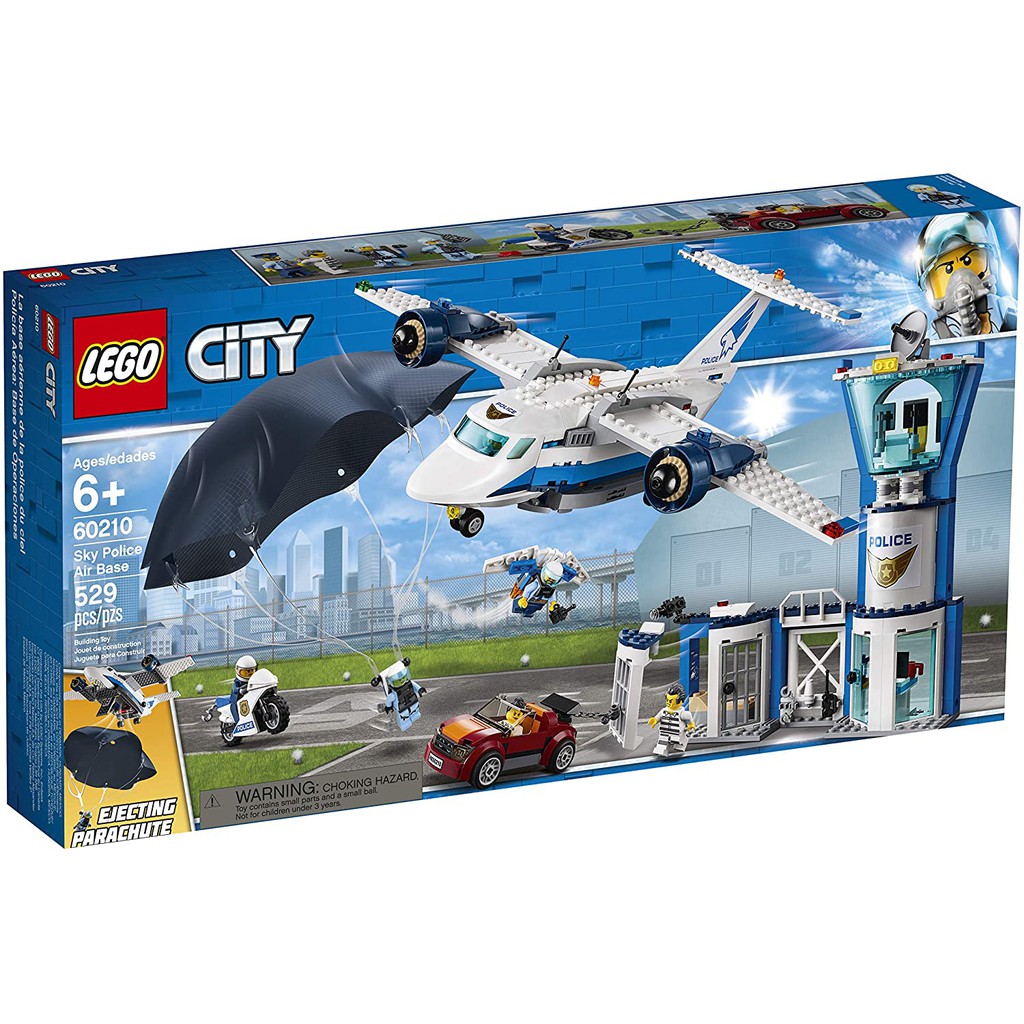 Đồ chơi LEGO CITY - Trạm Cảnh Sát Bầu Trời - Mã SP 60210