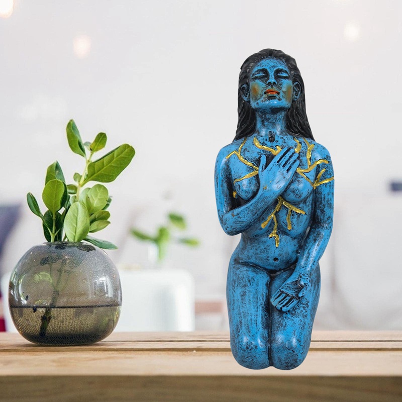 Mô Hình Tượng Nữ Thần Tự Làm Bằng Nhựa Resin Trang Trí