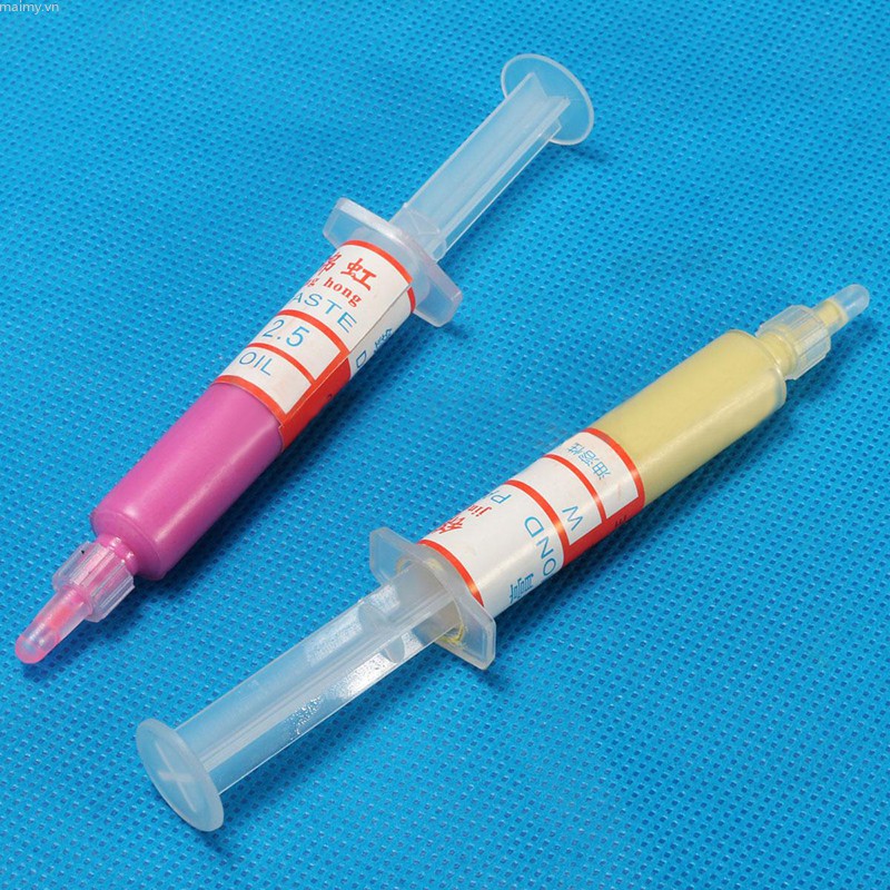 Set 8 Ống Tiêm Chứa Bột Mài Kim Cương 5 Gram 0.5-10 Micron