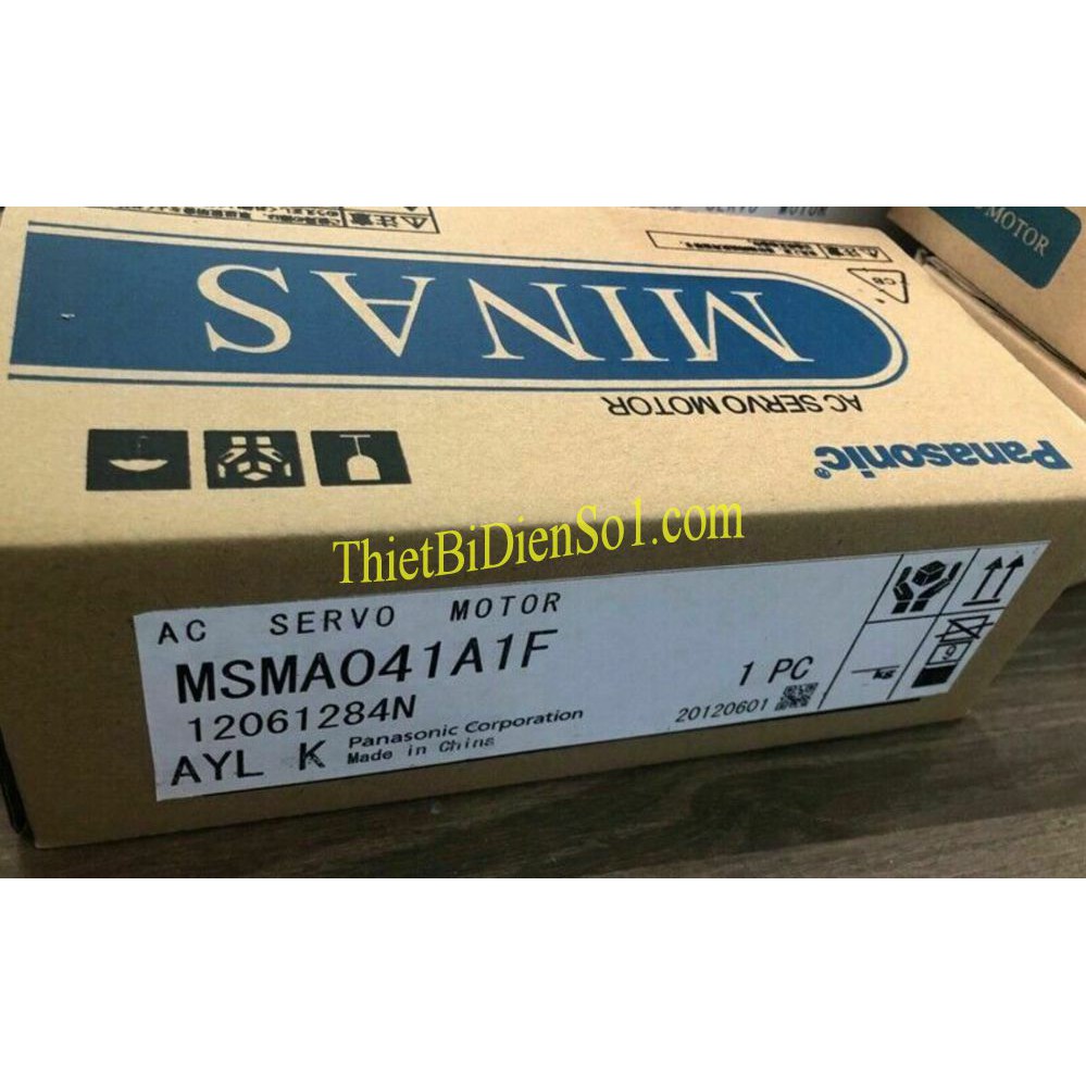 Servo motor Panasonic MSMA041A1F - Cty Thiết Bị Điện Số 1