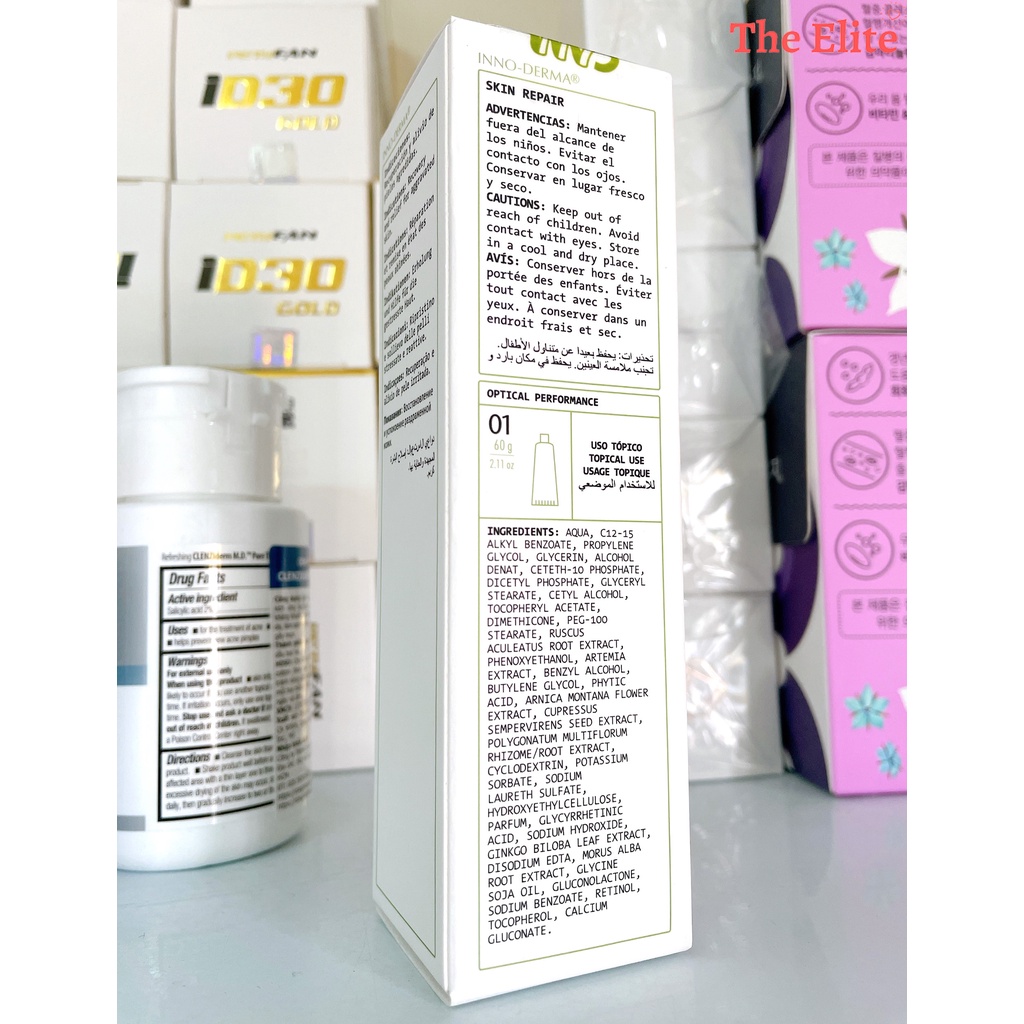 Kem dưỡng sửa chữa, phục hồi da khẩn cấp Innoaesthetics Inno-Derma Skin Repair