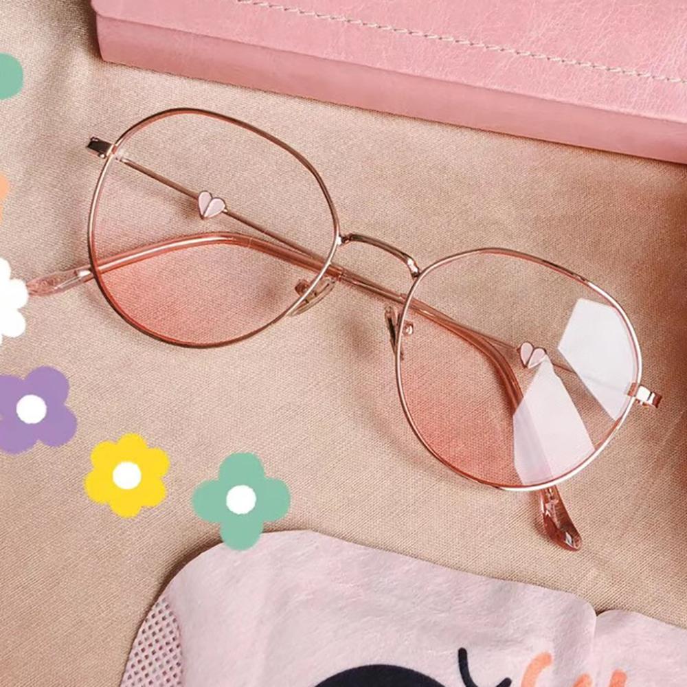Kính Mát Hình Trái Tim Nhiều Màu Sắc Phong Cách Cổ Điển Cho Nữ