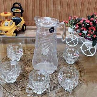 Sét bộ bình đựng nước và 6 cốc thủy tinh