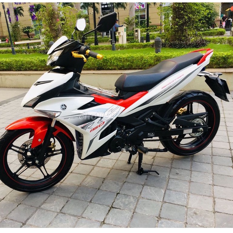 Tem rời exciter 150 RC trắng đỏ mẫu zin chính hãng