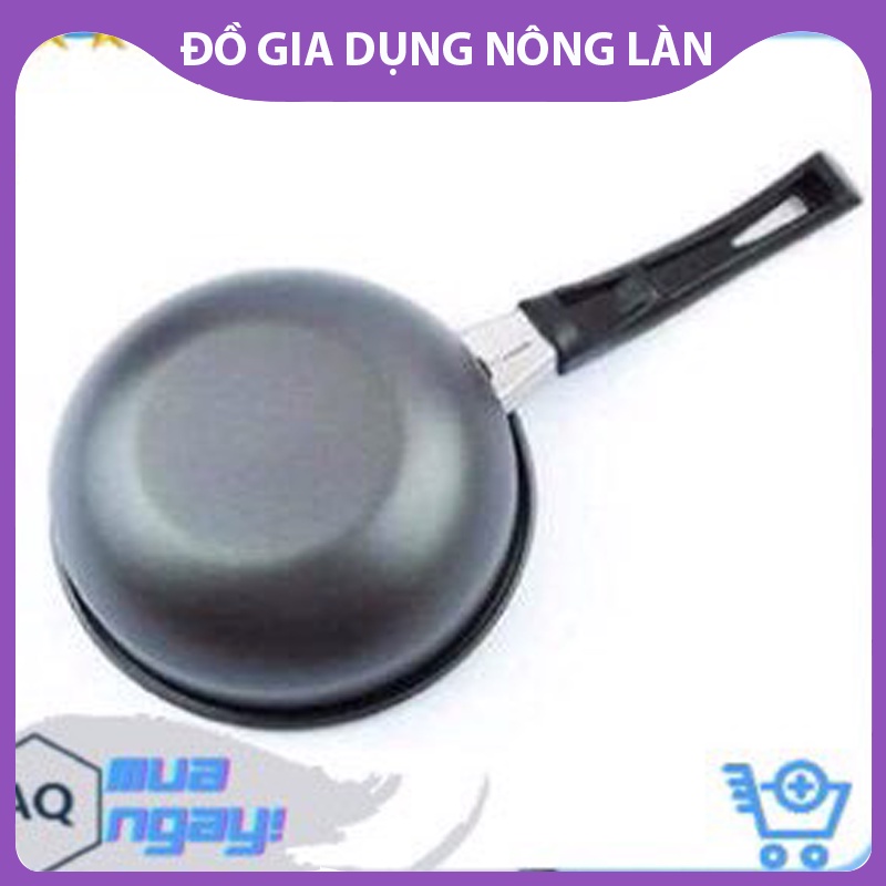 Chảo chống dính sâu lòng18cm, chiên, dán, xào đa năng siêu bền dùng cho mọi loại bếp chiên rán thực phẩm tiện lợi NLshop