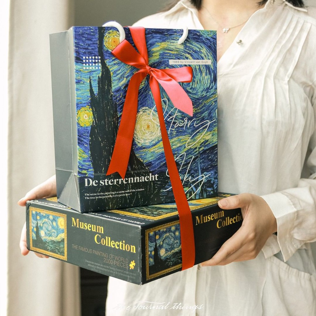 Gift Set Starry Night Van Gogh (Set Quà Chủ Đề Tranh Starry Night Van Gogh)