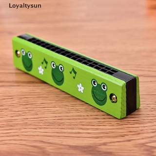 Kèn Harmonica gỗ 16 màu dễ thương độc đáo