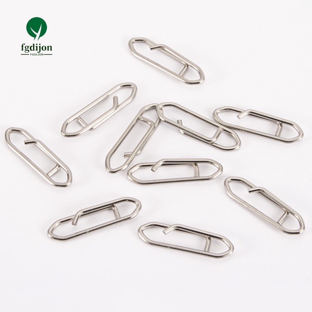 Set 50 Kẹp Câu Cá Bằng Thép Không Gỉ Cứng Chắc Chắn