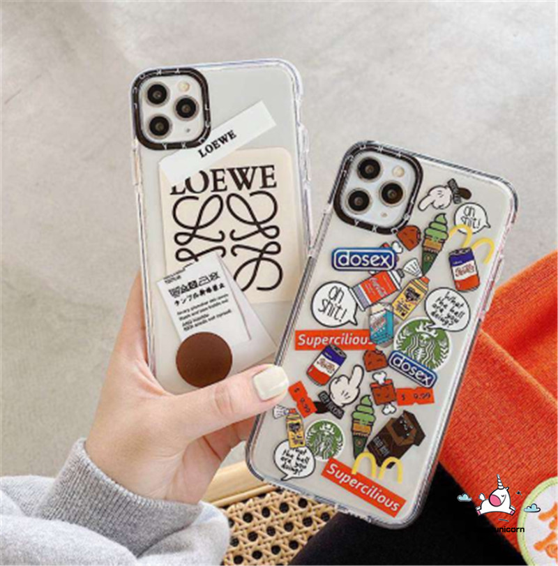 Ốp điện thoại dẻo TPU trong suốt cho iPhone 11 12 Pro Max 12 MINI iPhone 7 8 Plus 6 6s Plus 12Pro X XR XS MAX SE