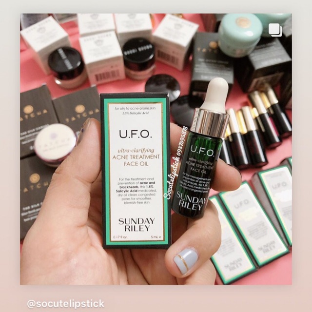 Dầu Dưỡng Da Trị Mụn Sunday Riley U.F.O Ultra Clarifying Face Oil 5ML