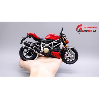 Mô hình xe Ducati Streetfighter S red 1:12 Maisto 4522