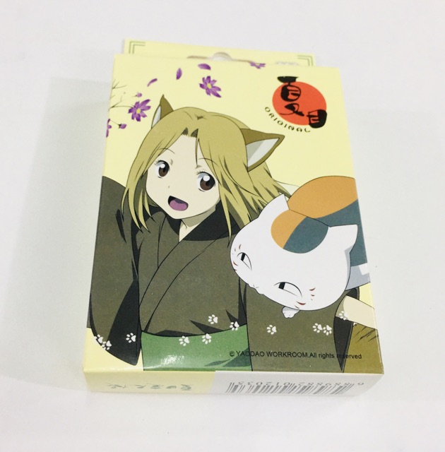 Bộ bài Tây ANIME natsume, bộ Tú anime natsume 54 ảnh khác nhau