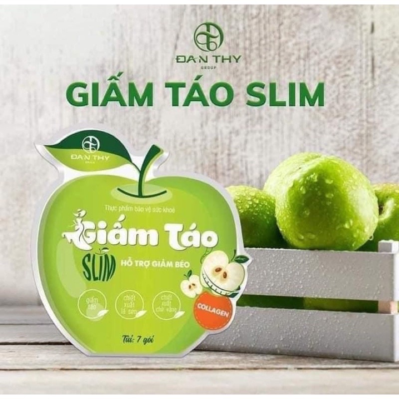 giấm táo slim đan thy chính hãng