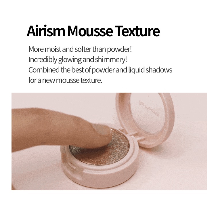 Phấn trang điểm mắt ETUDE Air Mousse nhiều màu tùy chọn