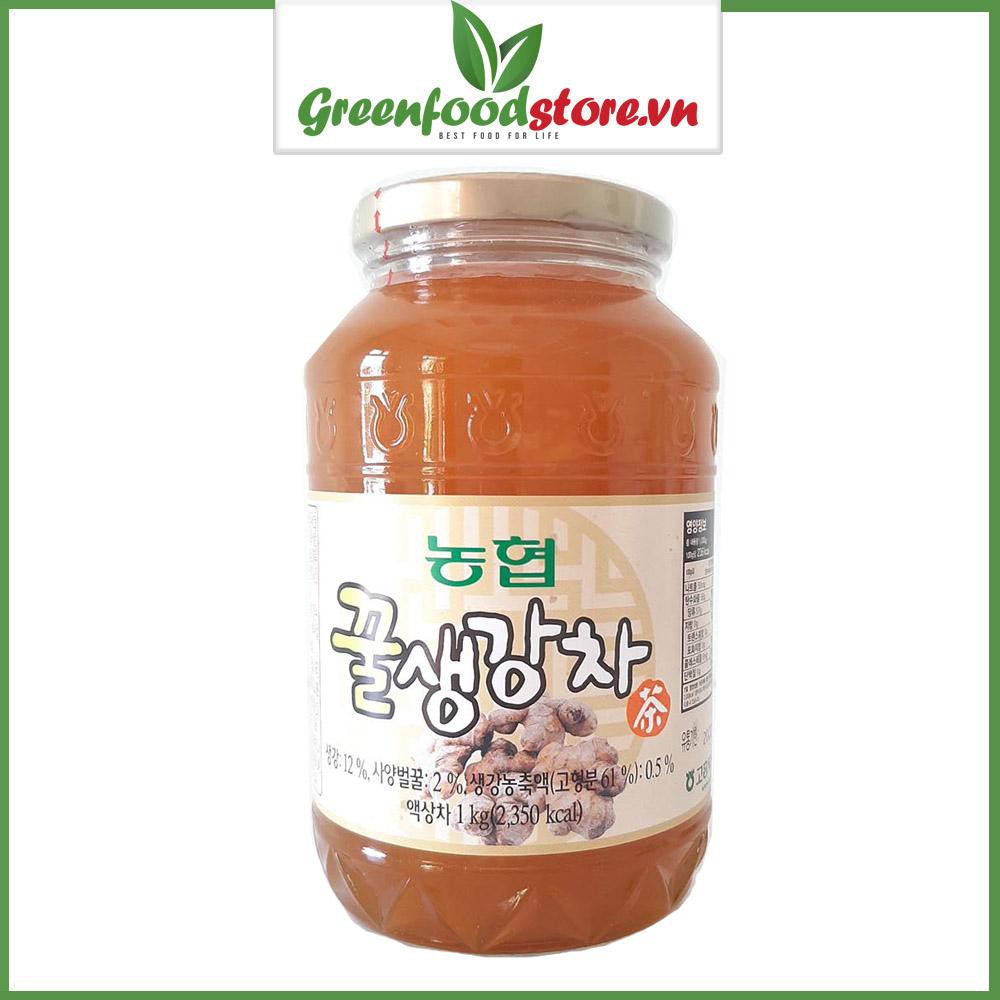 TRÀ GỪNG MẬT ONG HÀN QUỐC NONGHYUP 1KG HÀNG CHÍNH HÃNG