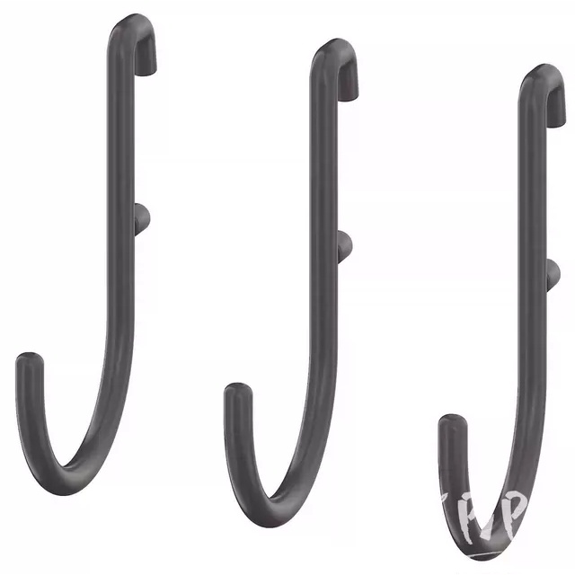 Móc sắt sơn tĩnh điện Combo 3 móc treo B010 phụ kiện bảng pegboard NB131