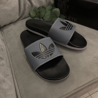 [ Hoàn tiền nếu không chất lượng ] Dép adidas nam plus bông lúa xám có video