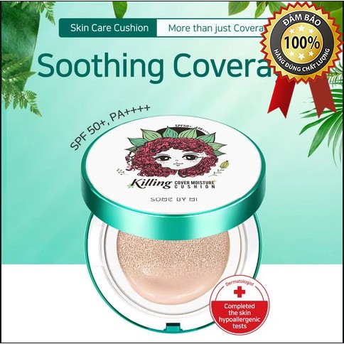 PHẤN NƯỚC DÀNH CHO DA MỤN SOME BY MI KILLING COVER MOISTURE CUSHION 2.0