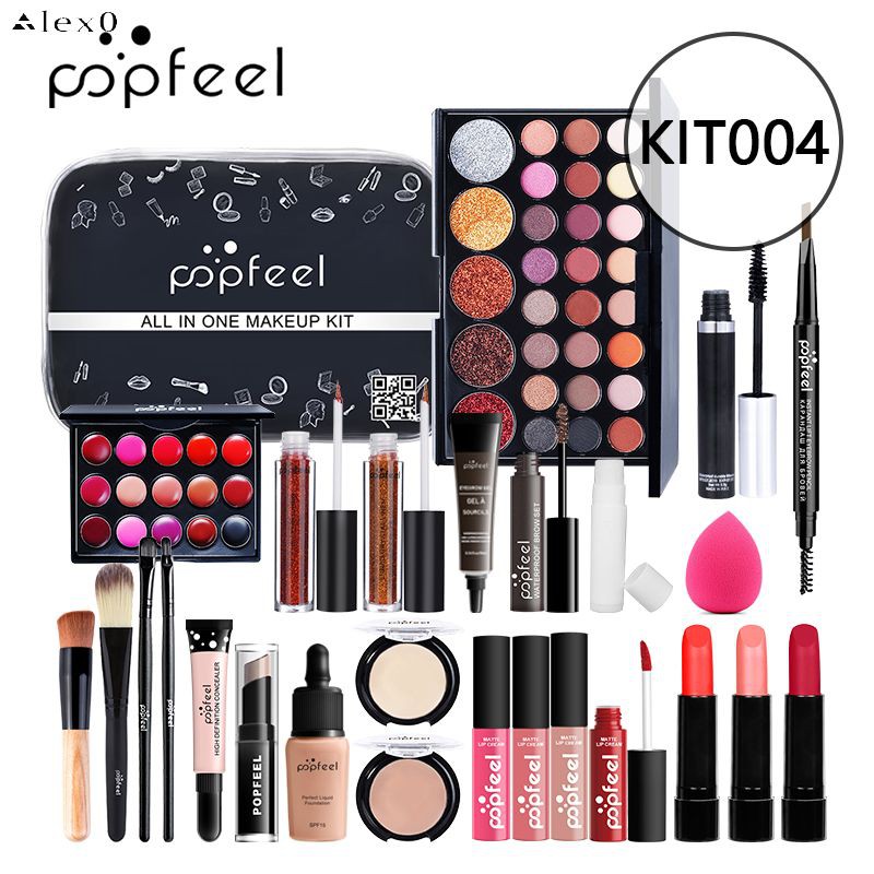 [Hàng mới về] Bộ mỹ phẩm trang điểm POPFEEL KIT004 tất cả trong một (26 món) | BigBuy360 - bigbuy360.vn
