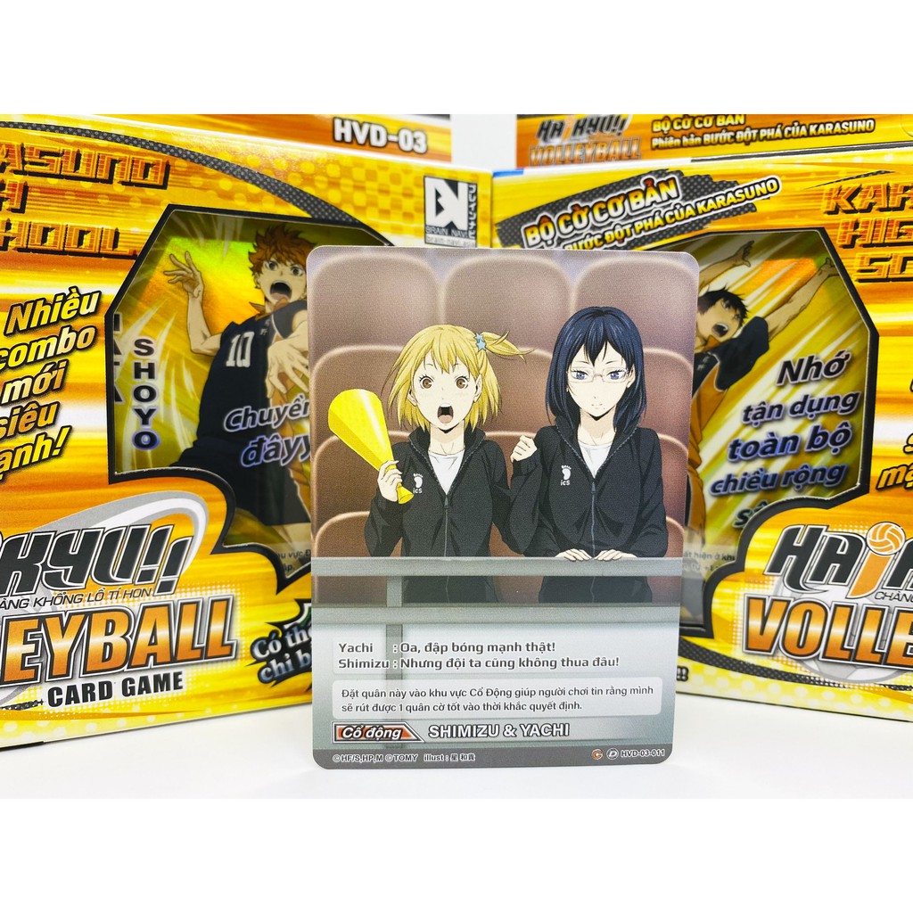 [LIFEMALL99156 - 12% đơn 99K] Bộ cờ bóng chuyền Haikyu HVD-03 1 bộ