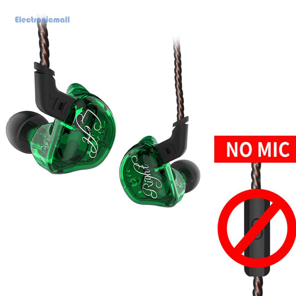 ElectronicMall01 KZ ZSR 3.5mm Wired Headset In Ear Earphone HIFI Noise Cancelling Earbuds