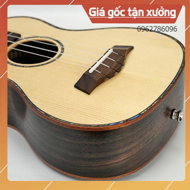 Đàn Ukulele Music MVC28 Cẩm Ấn Gỗ Thịt -  NMH Music Phân Phối Chính Hãng