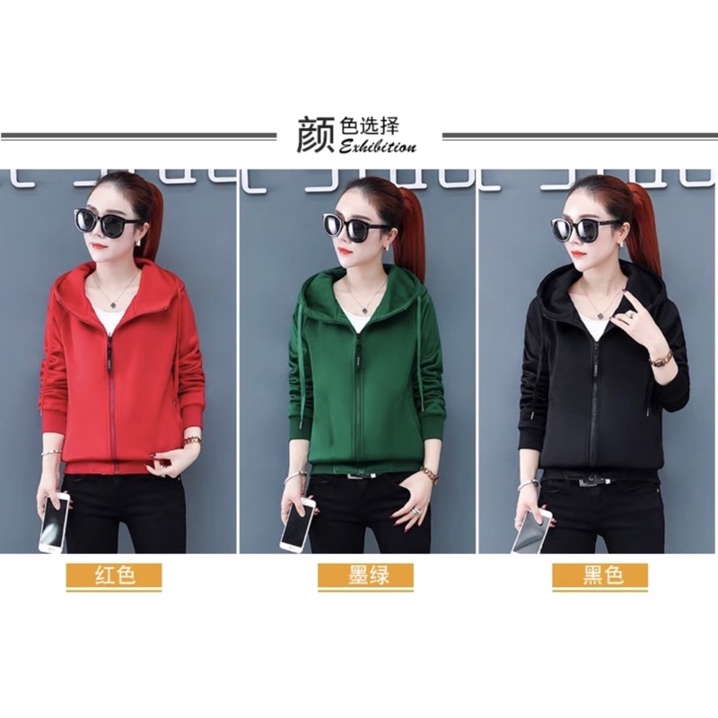 Áo khoác nữ thời trang cổ cao