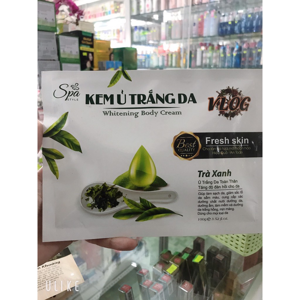 kem ủ trắng da 100g