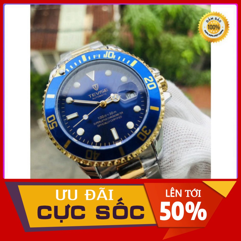 SIÊU PHẨM Đồng hồ nam TEVISE chính hãng cơ lộ máy cao cấp cực sang chảnh (Đồng hồ cơ nam cao cấp) HÀNG CỰC CHẤT