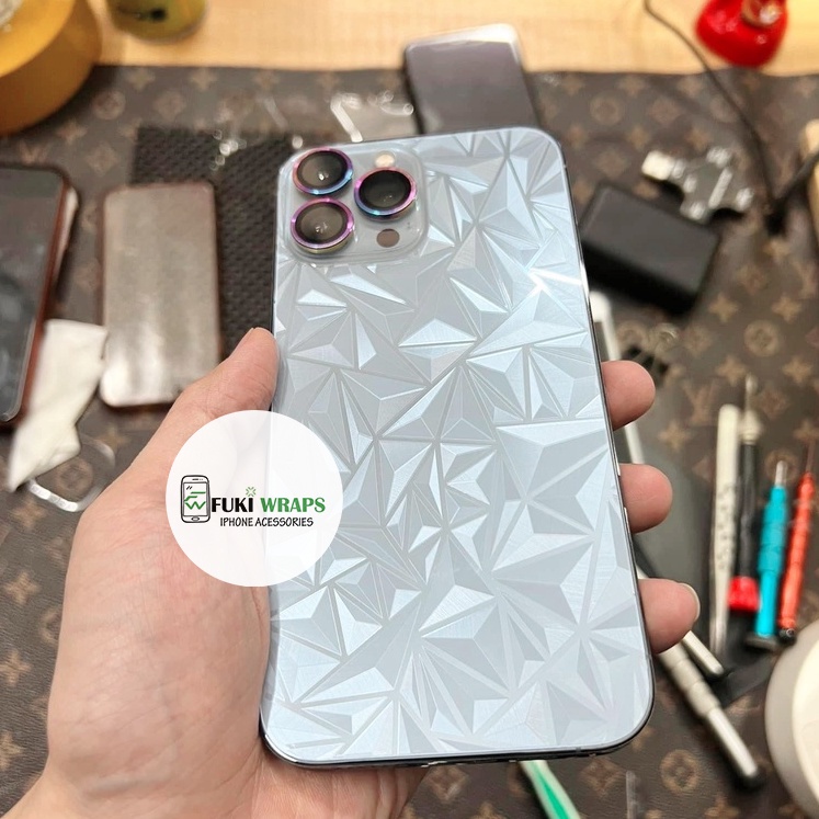 Miếng Dán Skin PPF Hình 4D Full Viền Dành Cho ip 14promax , 13 Pro Max , 12 Pro Max , 11 Pro Max , XS MAX  - FukiShop