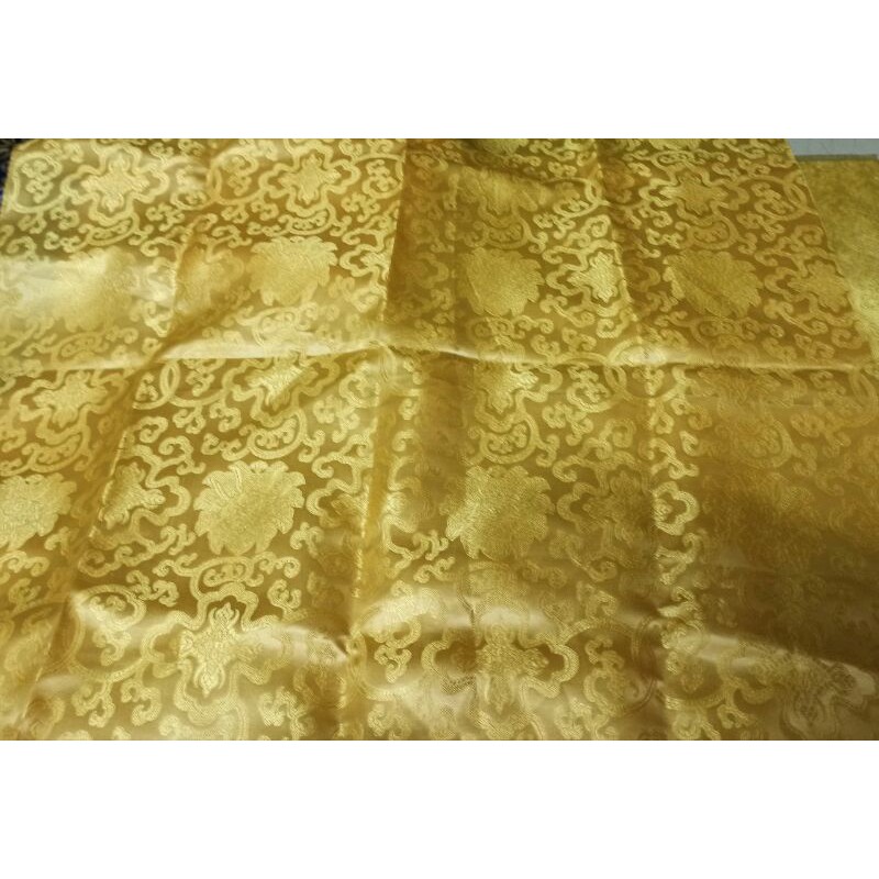 Gấm thượng hải- gấm hoa sen khổ 90cm