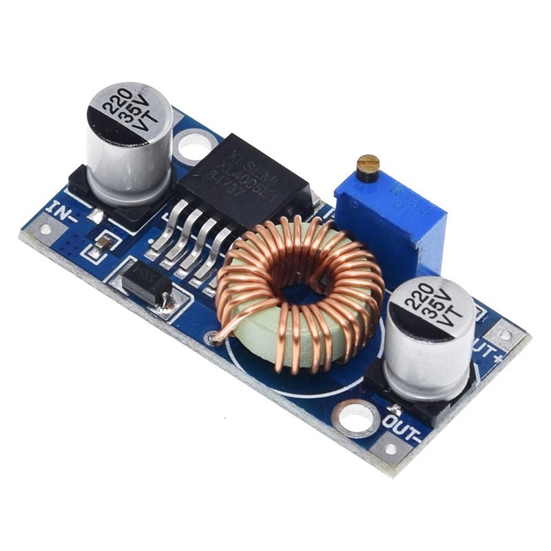 XL4005 DSN5000 Vượt xa LM2596 DC-DC Mô-đun cung cấp điện bước xuống điều chỉnh 5A Mô-đun Buck lớn hiện tại