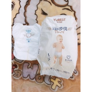 Combo 2 Bịch Bỉm Yubest Angle nội địa Trung Quốc quần/ dán đủ size S90, M84, L78, XXL72, XXXL66