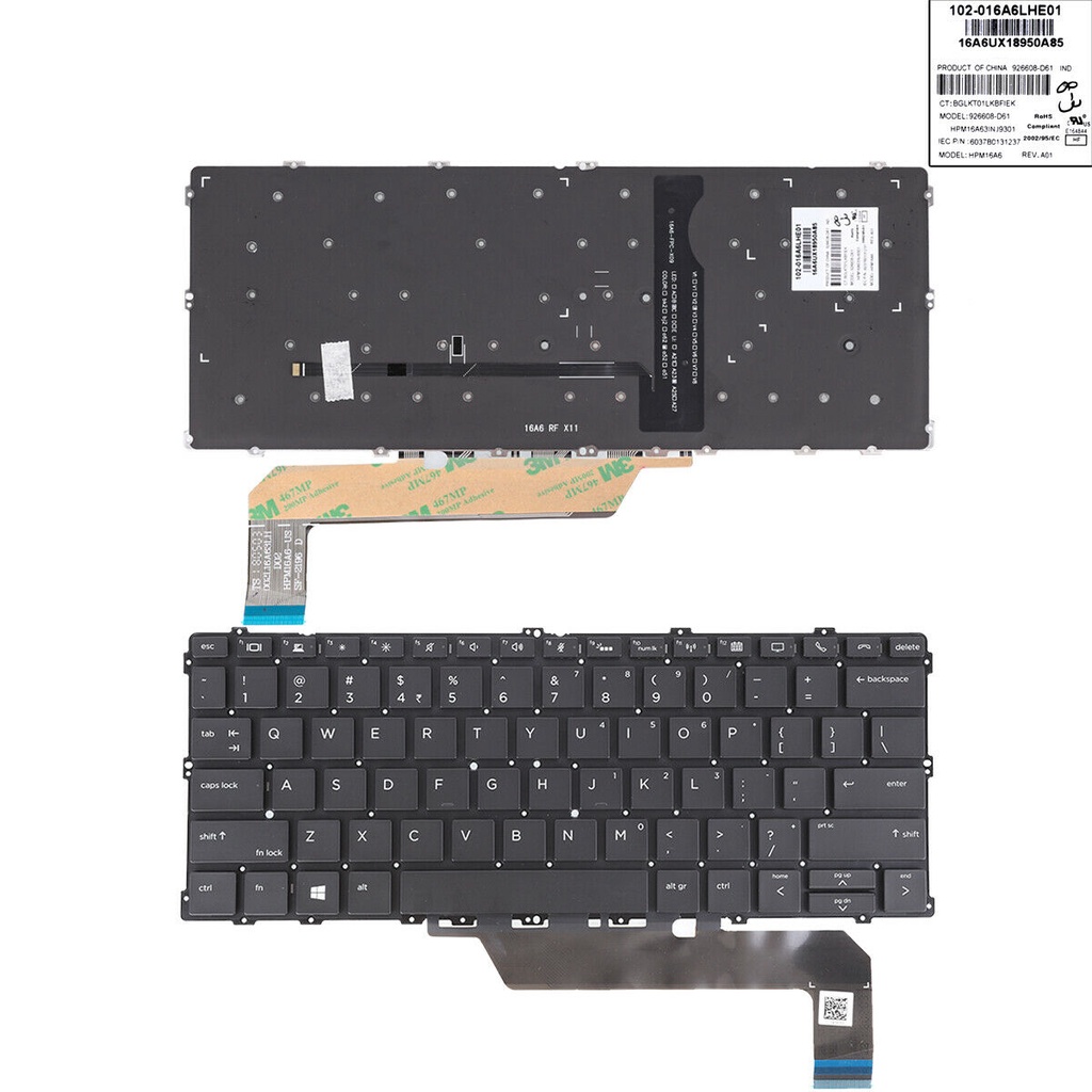 Bàn phím laptop HP EliteBook X360 1030 G2