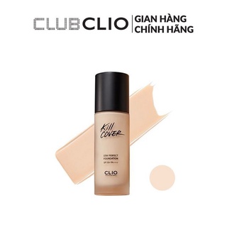 Kem Nền Trang Điểm Clio Kill Cover Stay Perfect Foundation 03 Linen Spf50+, Pa++++ 35G