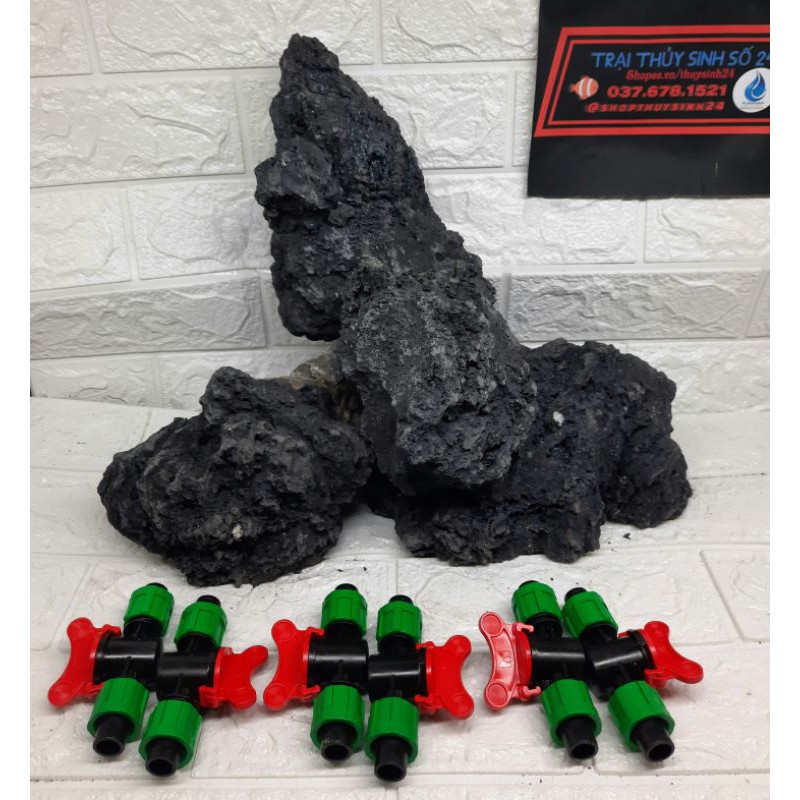 Van khóa dòng in out fi16 - van khóa ống nước phi 16 cho máy lọc