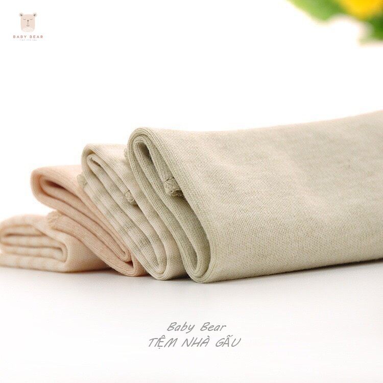 Set 3 Khăn Sữa Cho Bé Chất Liệu Cotton Organic An Toàn Tuyệt Đối Cho Trẻ Sơ Sinh