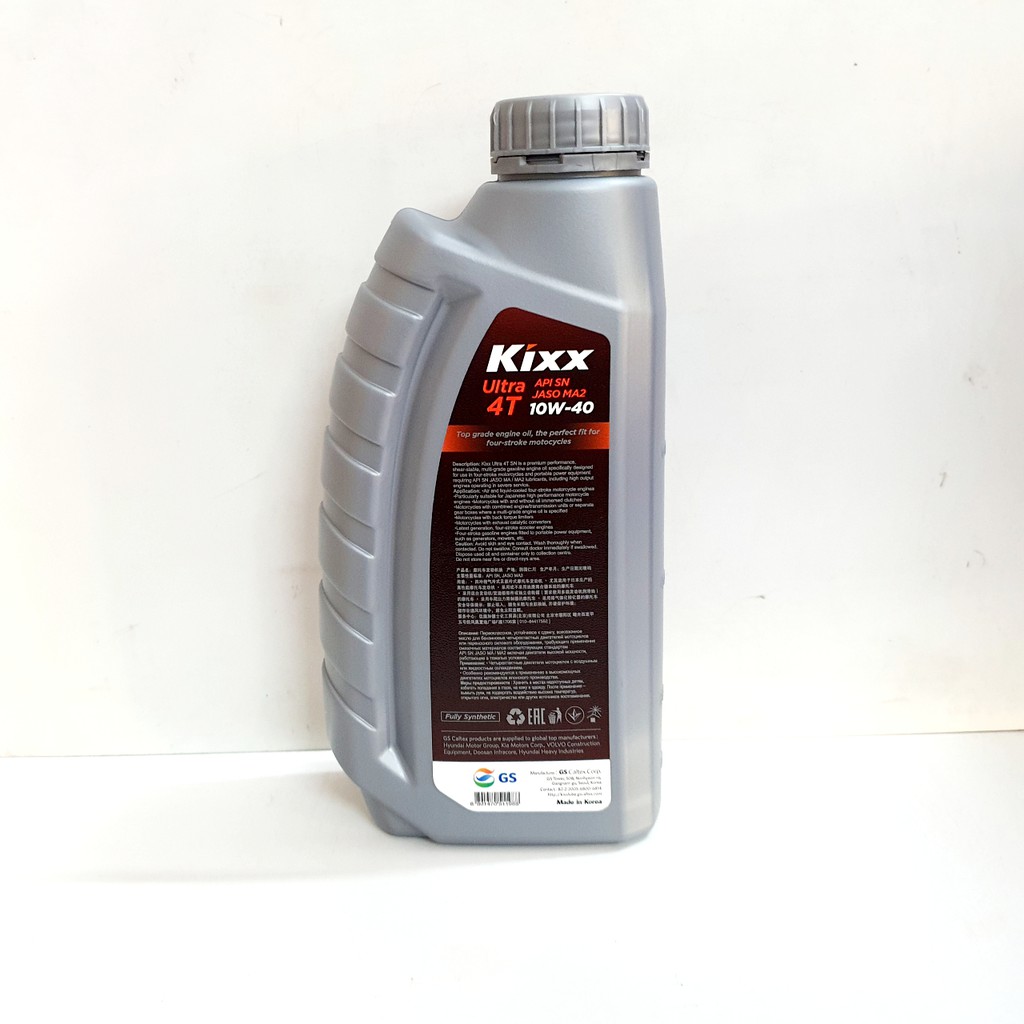 Dầu Nhớt Tổng Hợp Kixx Ultra 10W40 Nhập Khẩu Hàn Quốc