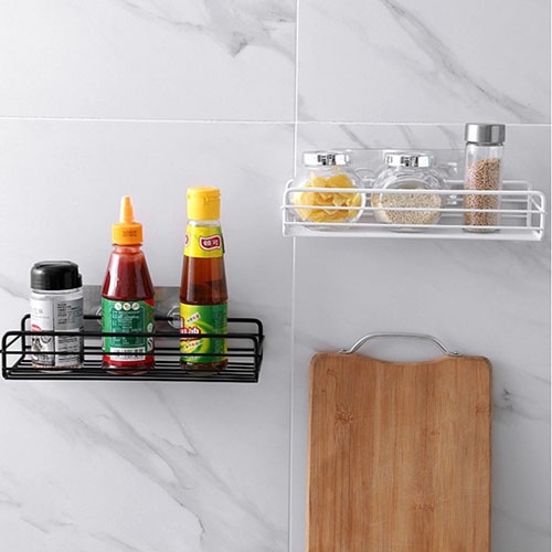 Kệ Inox Nhà Tắm, Kệ Góc Inox Đa Năng Dán Tường Đủ màu sắc - Inox 304 trọn đời không gỉ