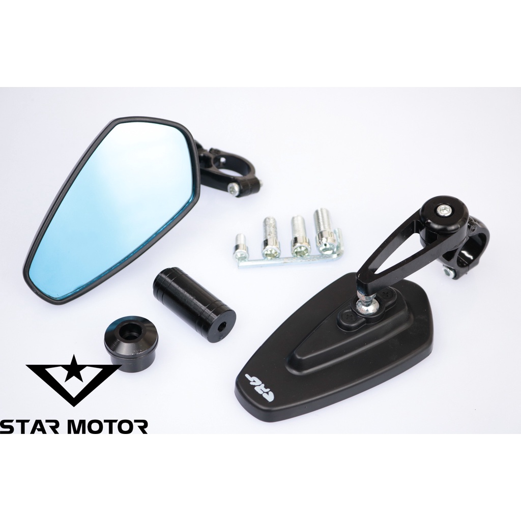 Gương - kiếng gù chân gương CRG V1 nhôm CNC lắp chân gương các dòng xe