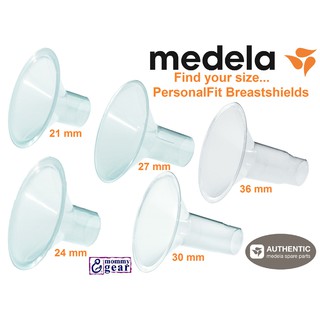 Cặp 2 phễu hút sữa medela 17/19/21/24/27 mm - hàng thay thế