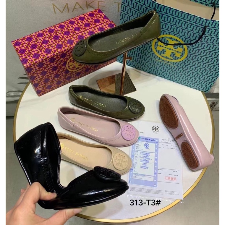 Giày bệt da mềm ToYry đế dập