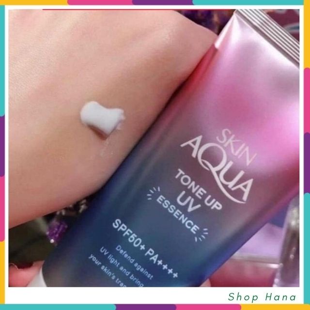 [KEM 80Gr] Kem Chống Nắng Skin Aqua Tone up UV SPF 50+ PA++++ Kiềm dầu, Nâng tông 80gr Nội địa Nhật HNH018